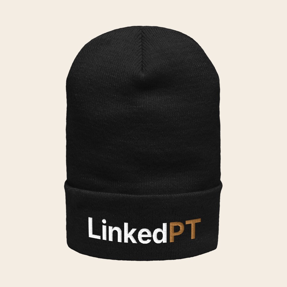 LinkedPT Beanie: LinkedPT merch for physical therapy professionals