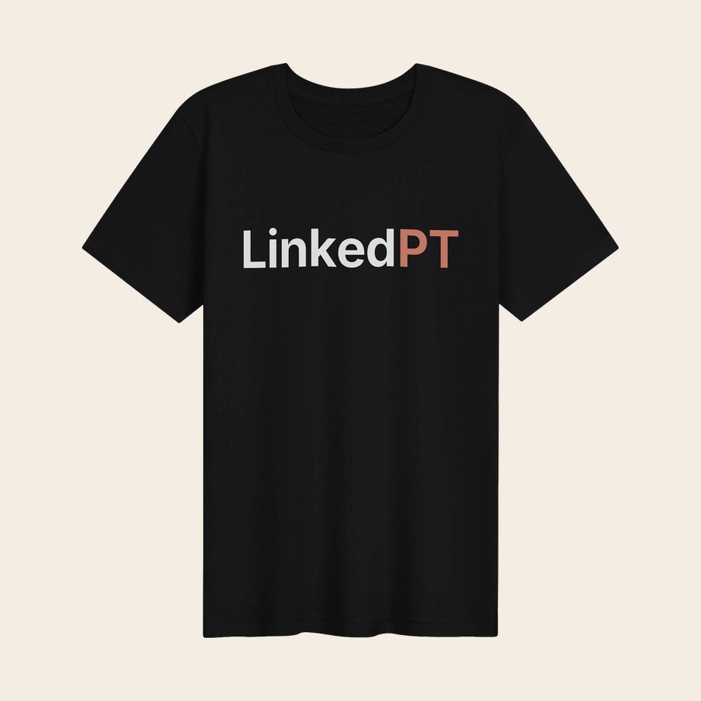 LinkedPT Tee: LinkedPT merch for physical therapy professionals