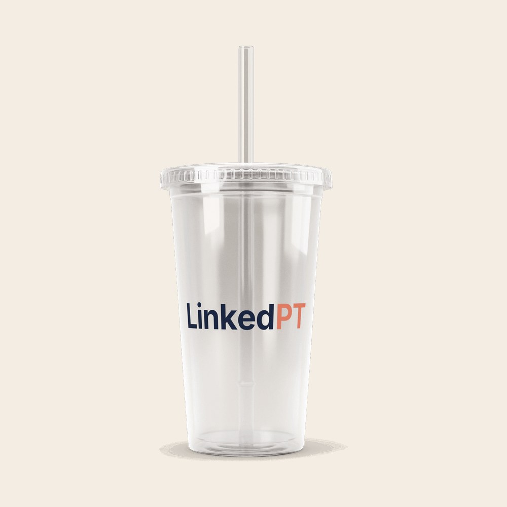 LinkedPT Tumbler: LinkedPT merch for physical therapy professionals
